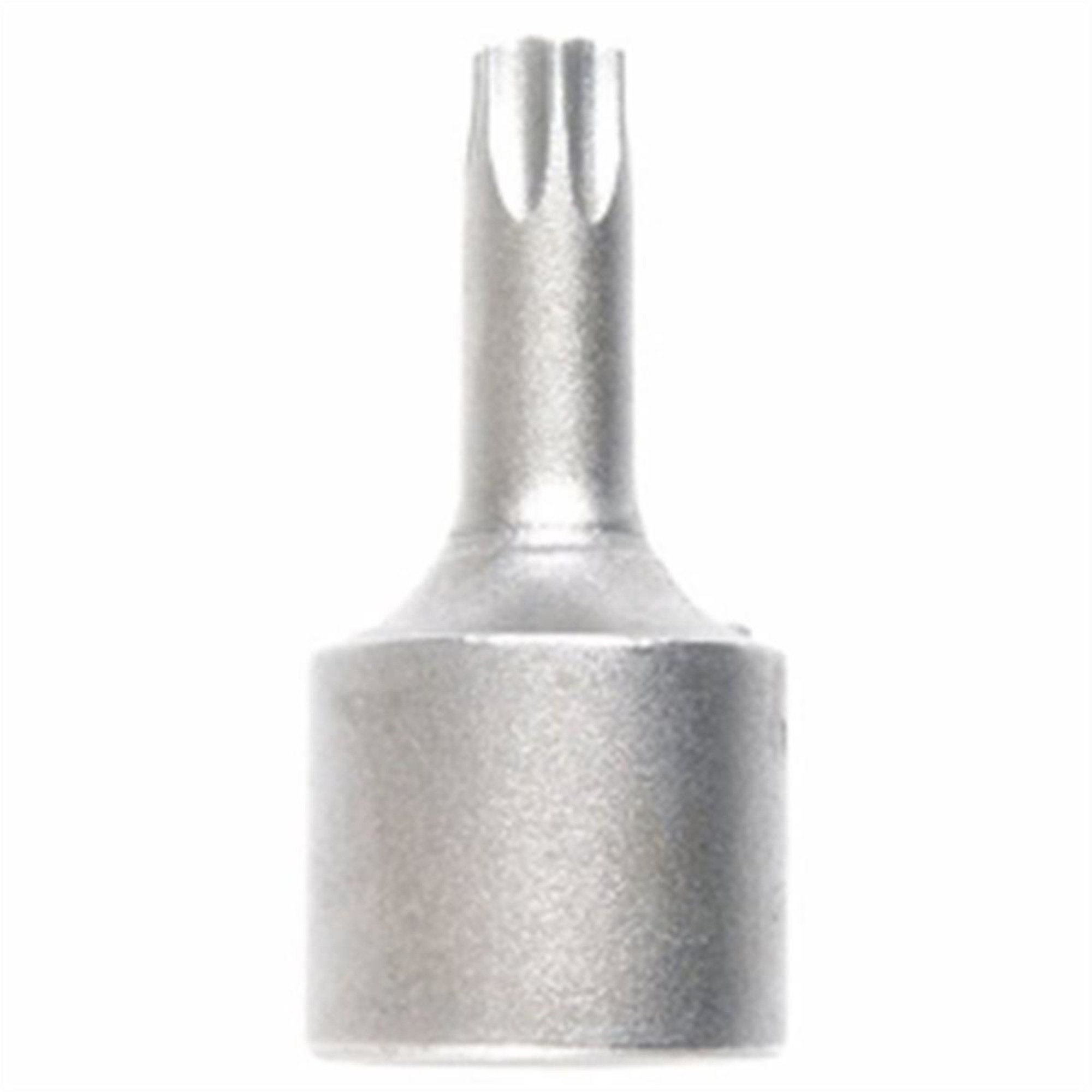 VIM Tools T50 Half Cut TORX Impact Driver — 3/8in. Square Drive, S2 Steel, Satin Chrome Plated, Model# VIMHCT6-T50
